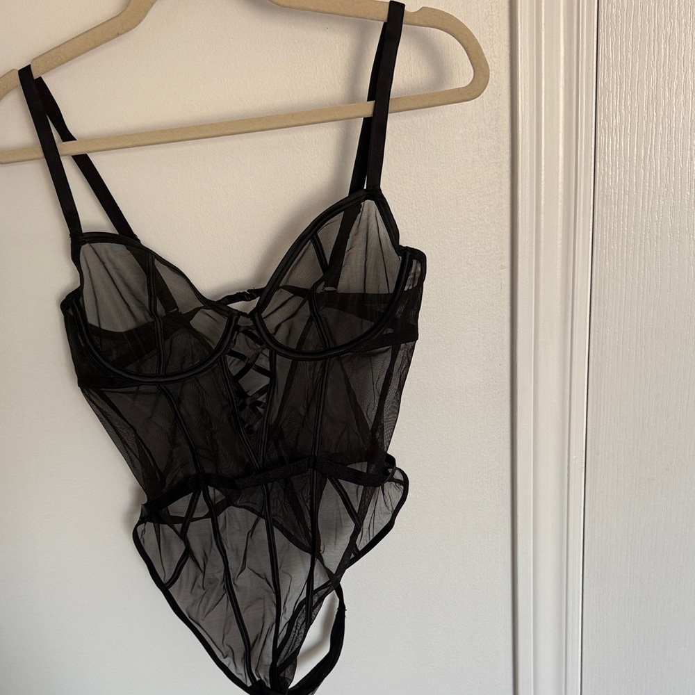 Adore Me Black Underwire Bra Intimates